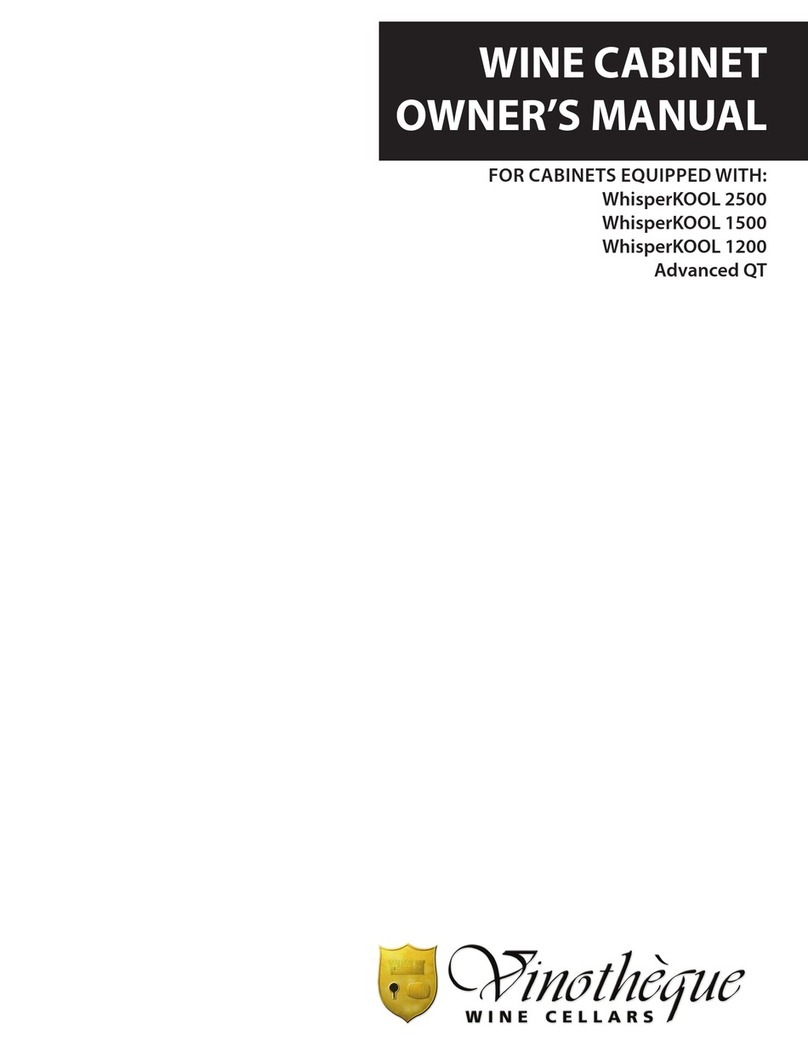 Vinotheque Advanced GCM-01 030110 User manual