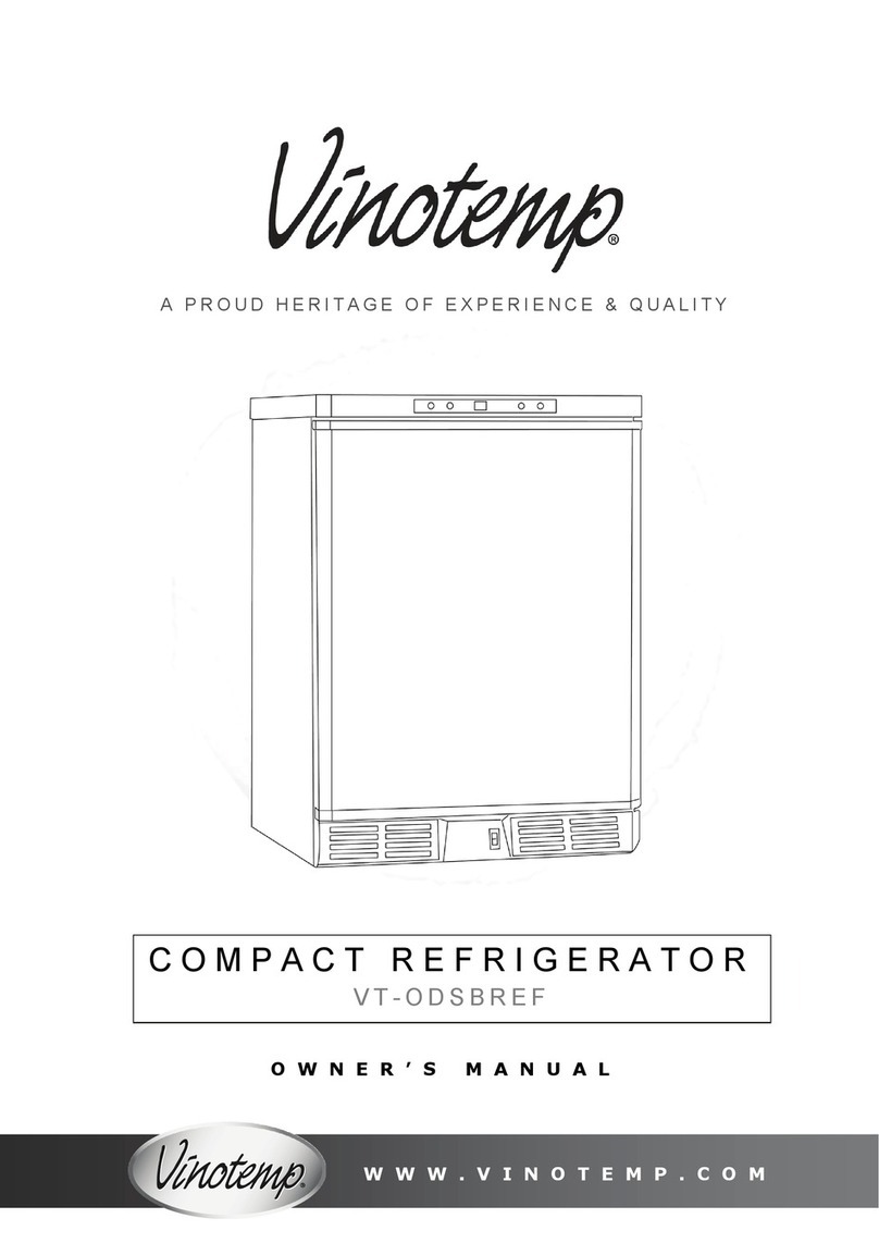 Vinotemp VT-ODSBREF owner's manual