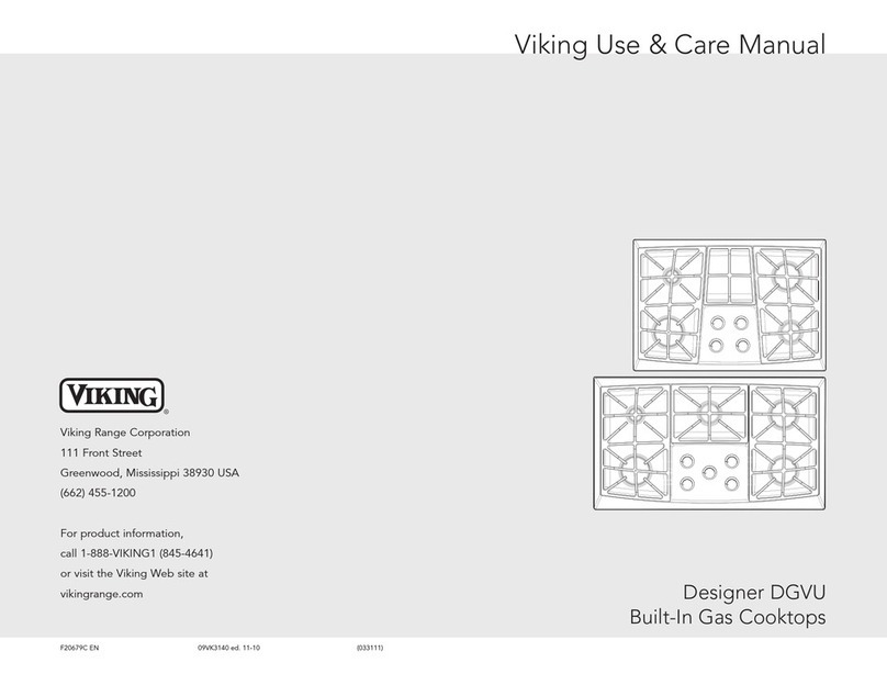 Viking F20679C Use & care manual