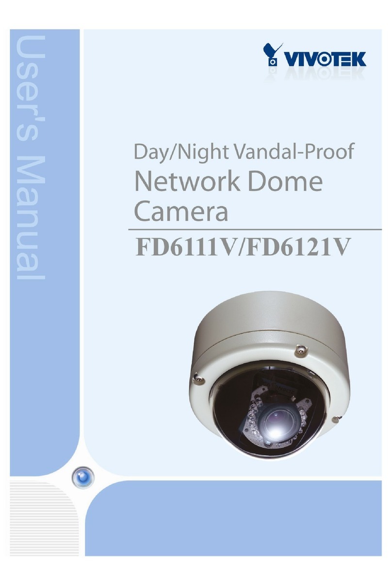 Vivotek FD6121 User manual Vivotek FD6121 User manual