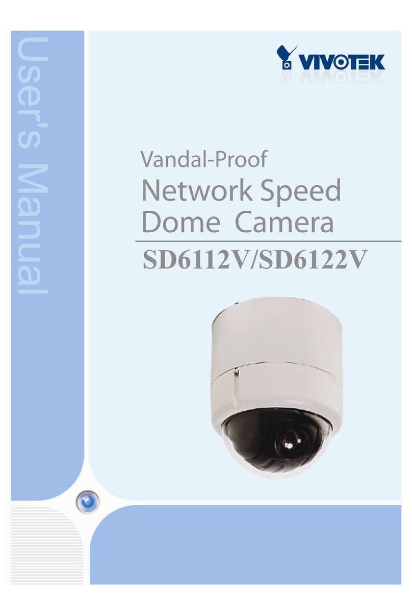 Vivotek sd6112v User manual