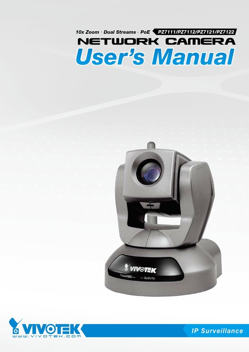Vivotek PZ7112 User manual