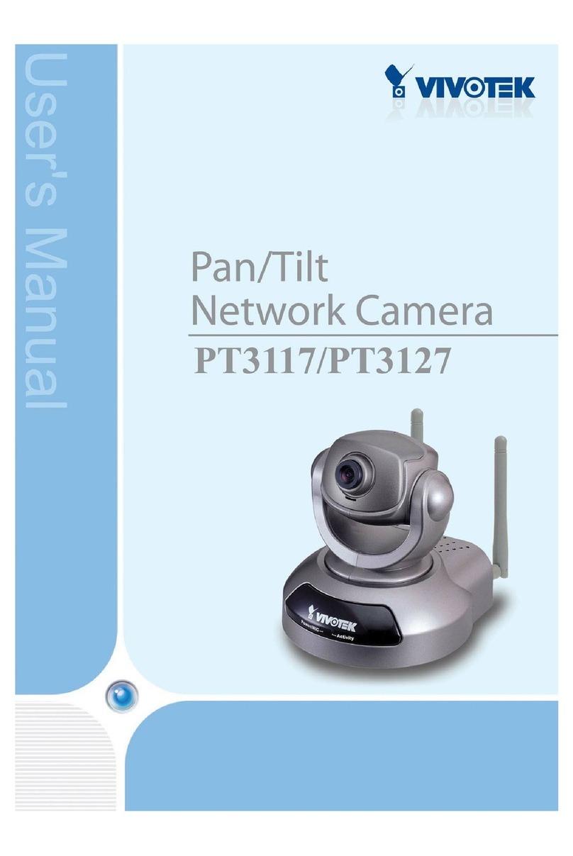 Vivotek PT3117 User manual