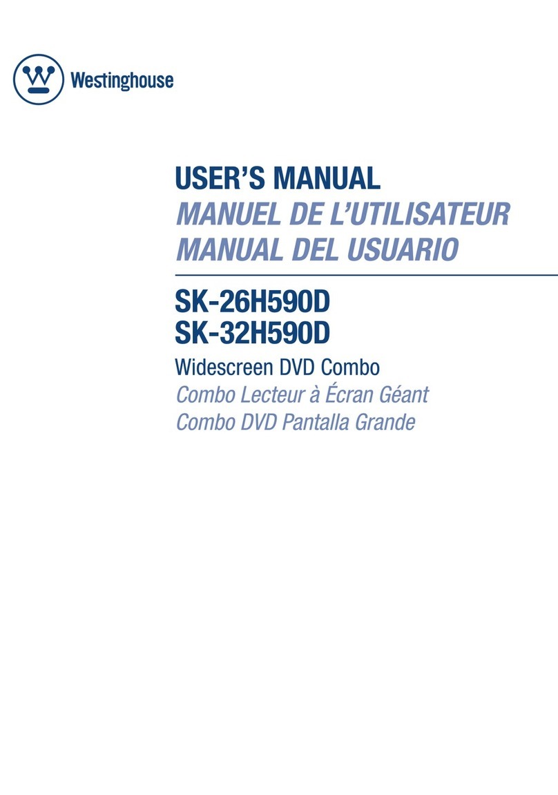 Westinghouse DVD Combo user manual