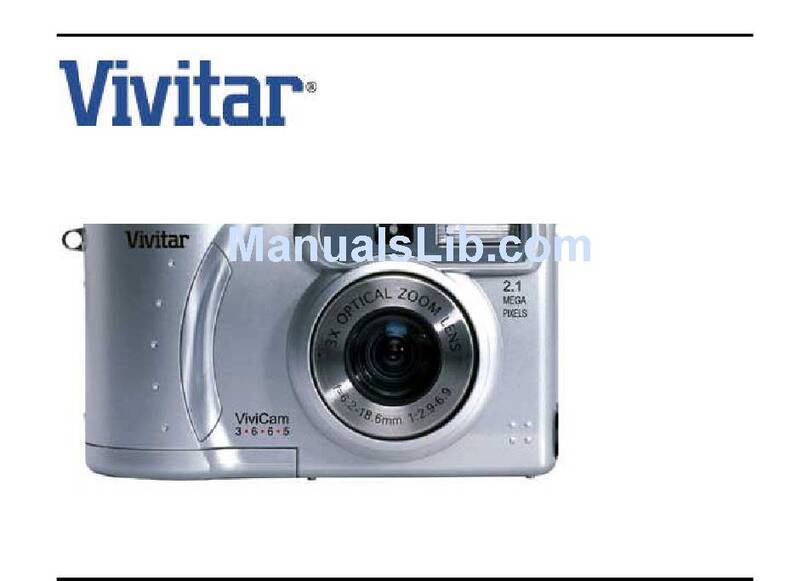 Vivitar Vivicam 3665 User manual