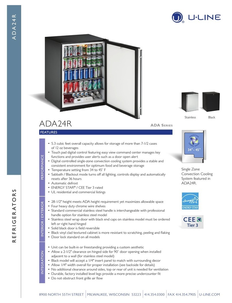 U-Line ADA24R Configuration guide U-Line ADA24R Configuration guide