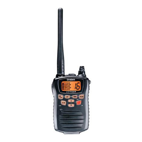 Uniden VOYAGER - VHF owner's manual