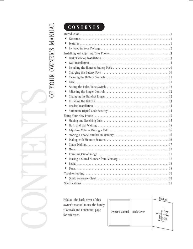 Uniden EXS9110 User manual