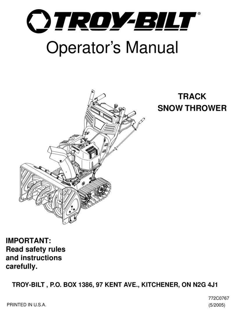 Troy-Bilt 772C0767 Operator's manual