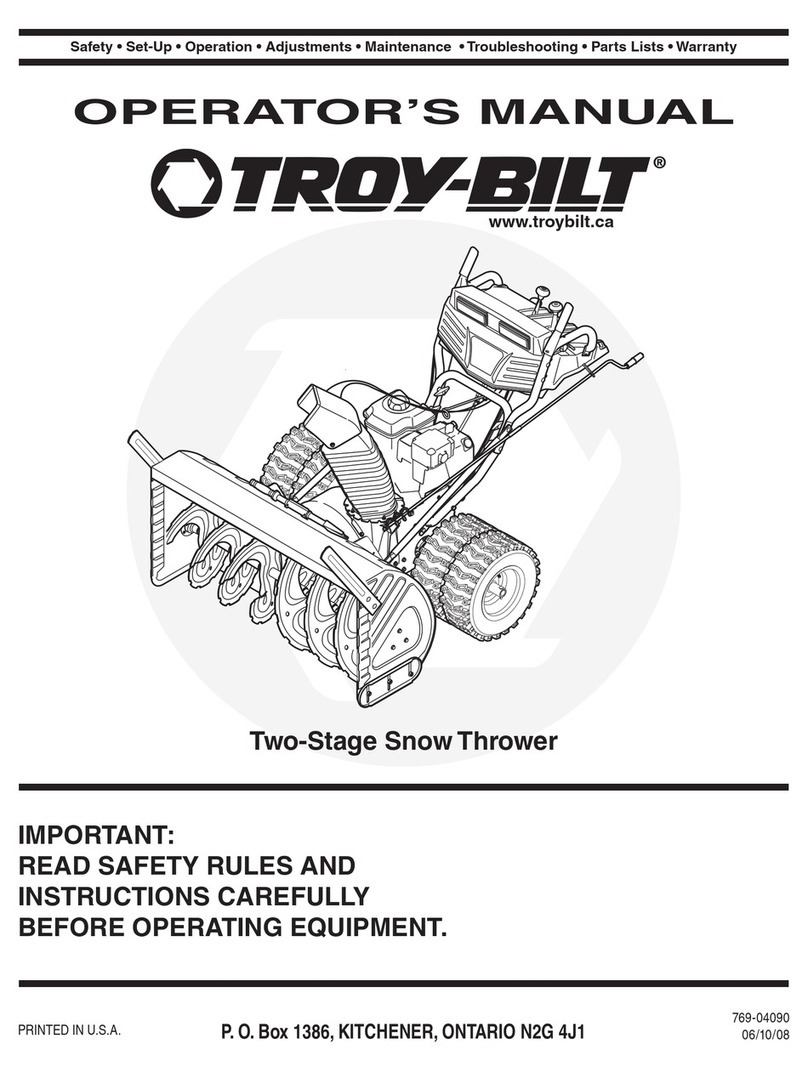 Troy-Bilt 769-04090 User manual