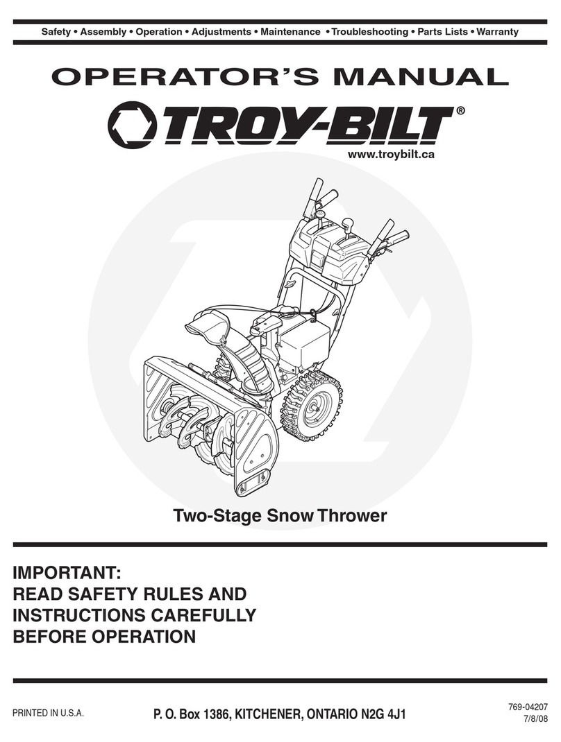 Troy-Bilt 769-04207 User manual