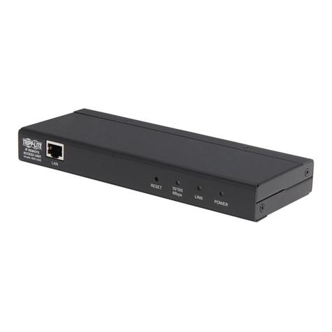 Tripp Lite B051-000 IP User manual Tripp Lite B051-000 IP User manual