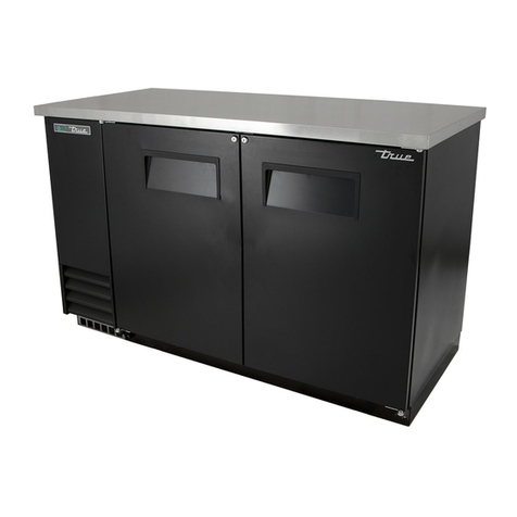 True Manufacturing Company TBB-2 User manual