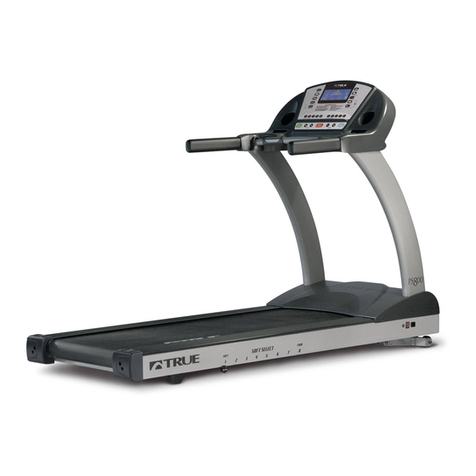 True Fitness Treadmill PS600 owner's guide
