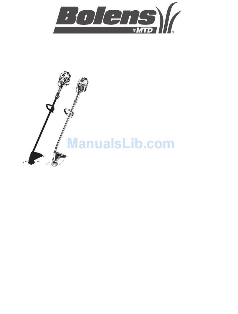 Bolens BL100, BL150 Operator's manual