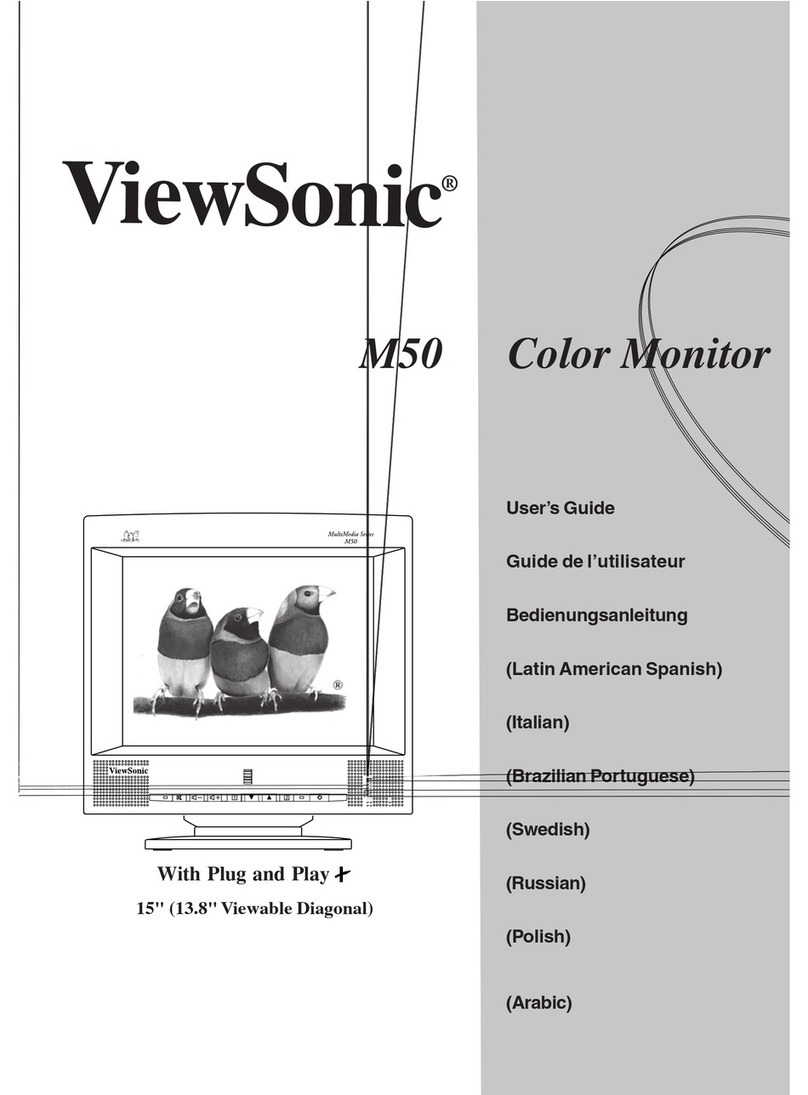 ViewSonic M50 User manual