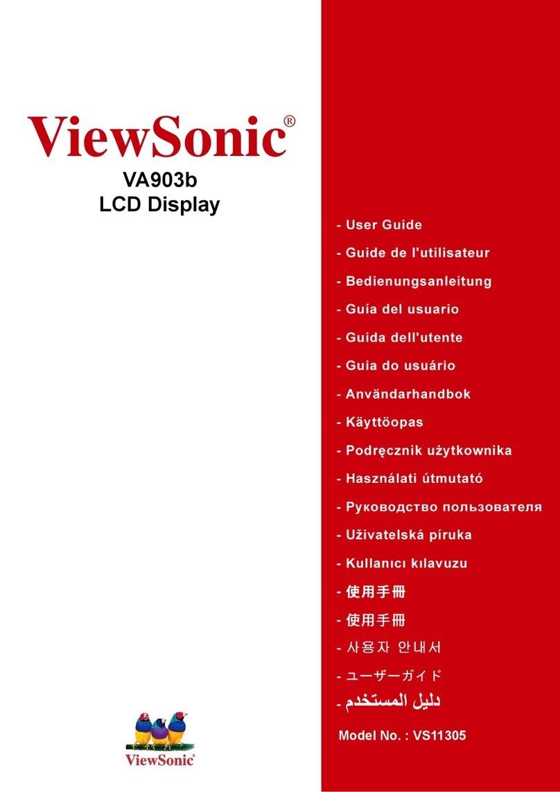 ViewSonic V903b User manual
