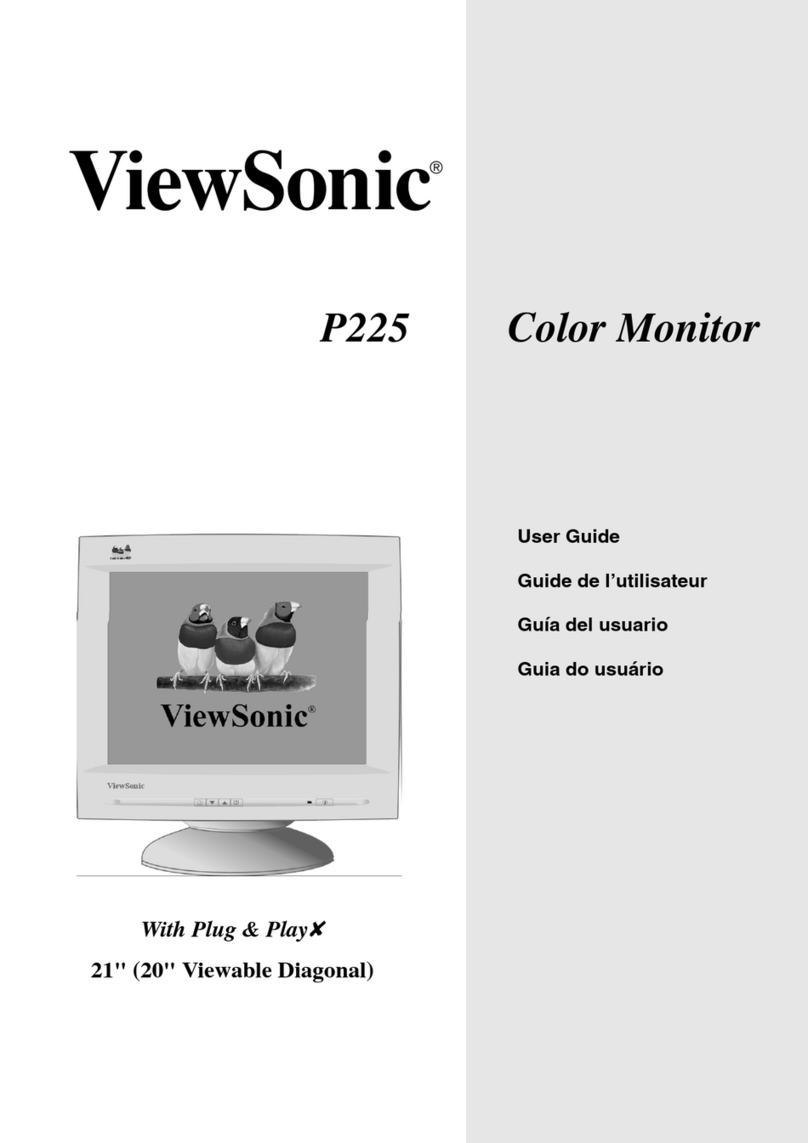 ViewSonic P225 User manual