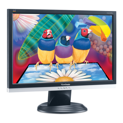 ViewSonic VA2226W - 22" LCD Monitor User manual