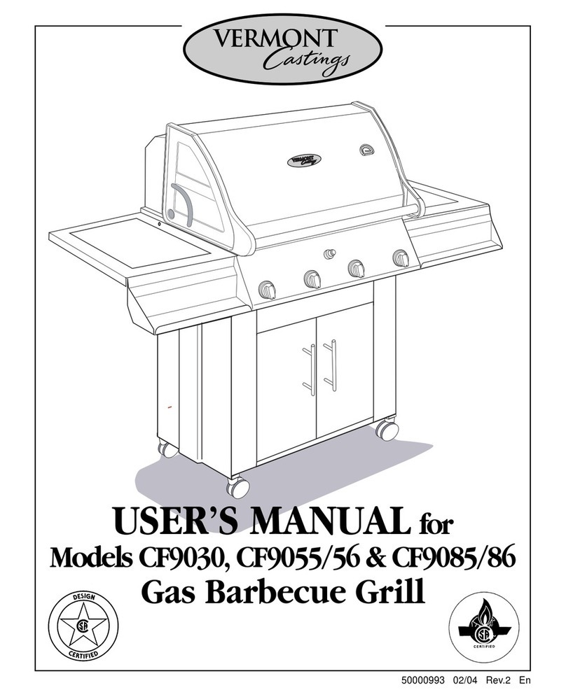 Vermont Castings CF9030 user manual