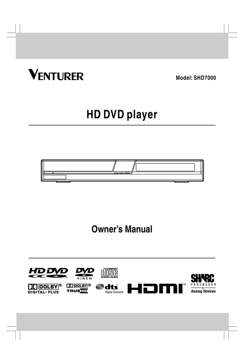 Venturer SHD7000 owner's manual