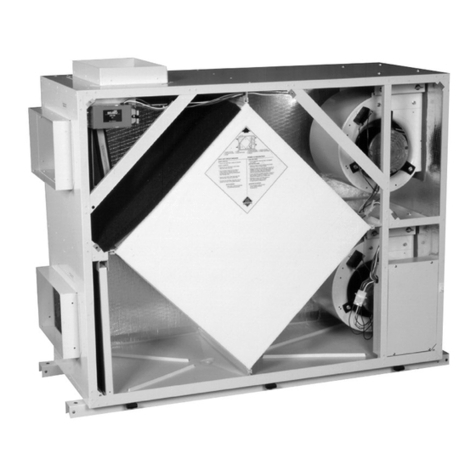 Venmar 1200 cfm Operating instructions
