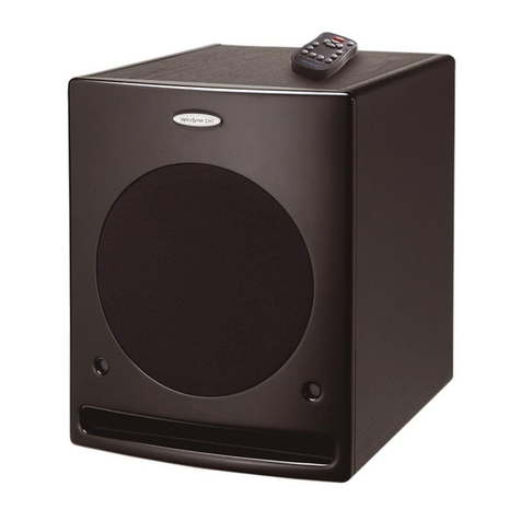 Velodyne CHT-15R user manual