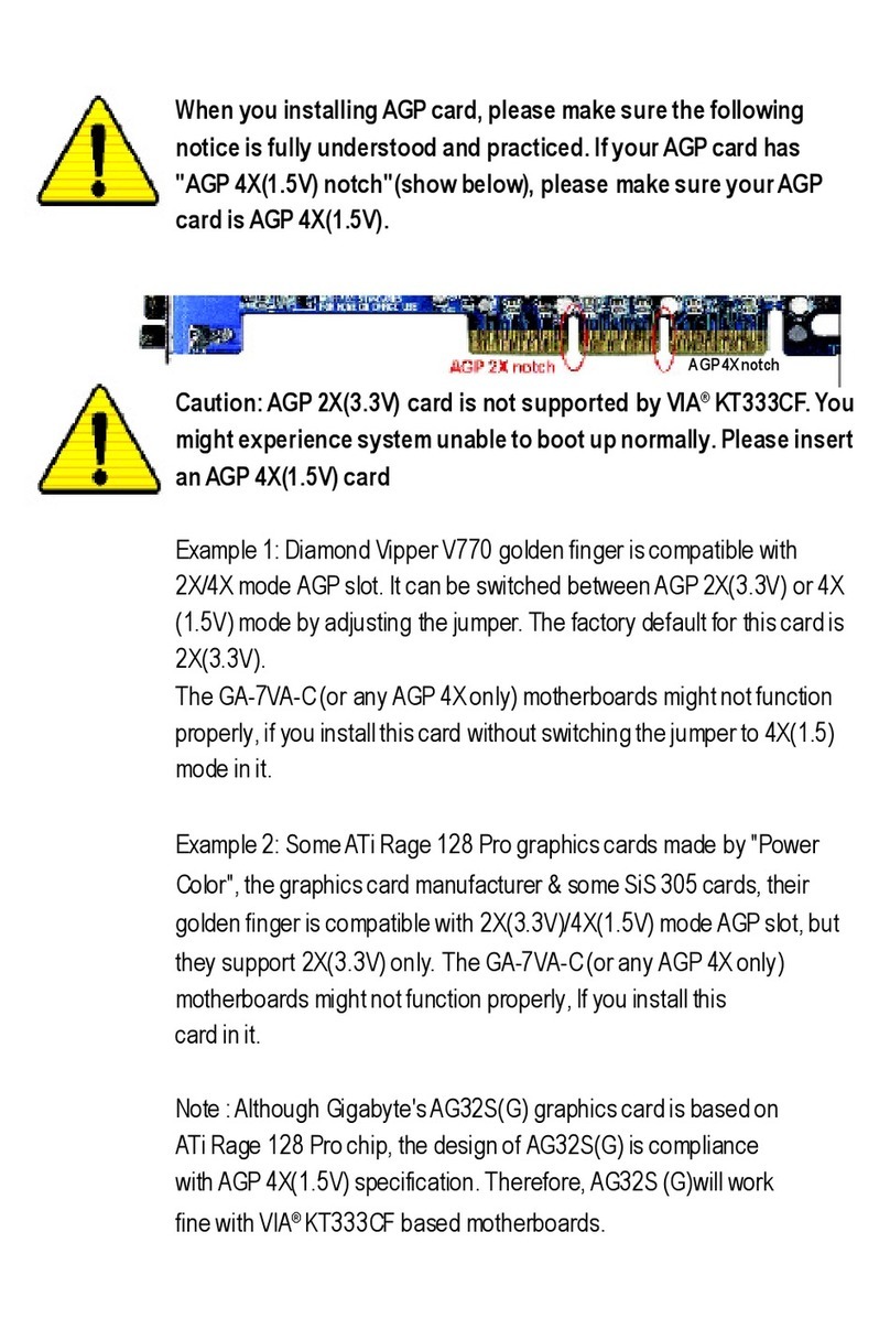 Gigabyte GA-7VA-C User manual
