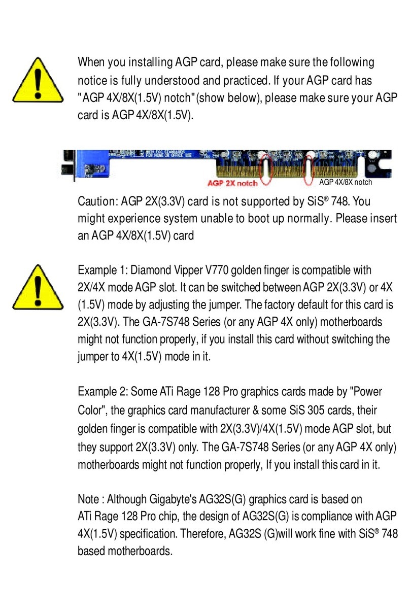 Gigabyte GA-7S748 user manual