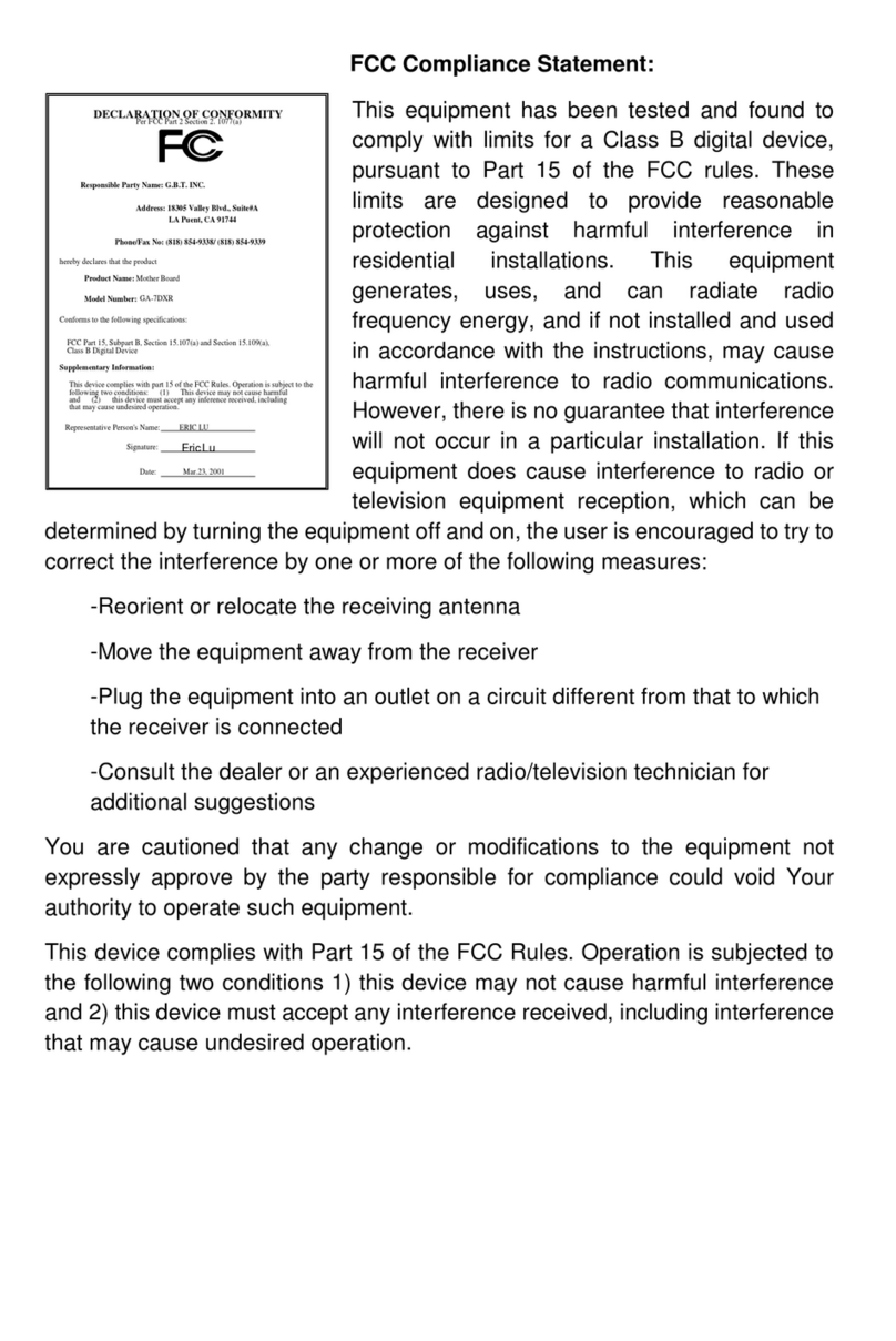 Gigabyte GA-7DXR user manual