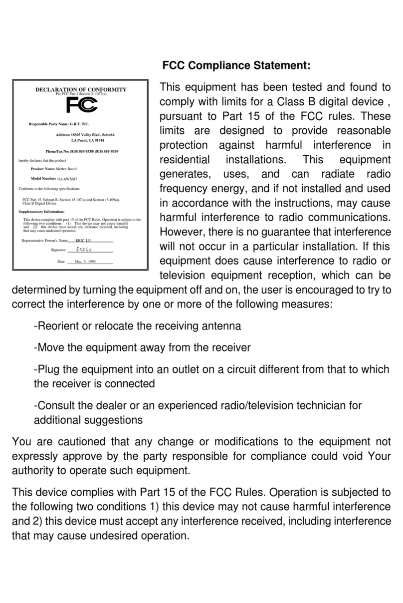 Gigabyte GA-6WXM7(-E) user manual