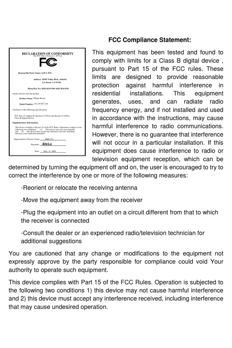 Gigabyte GA-6VXC7-4X user manual Gigabyte GA-6VXC7-4X user manual