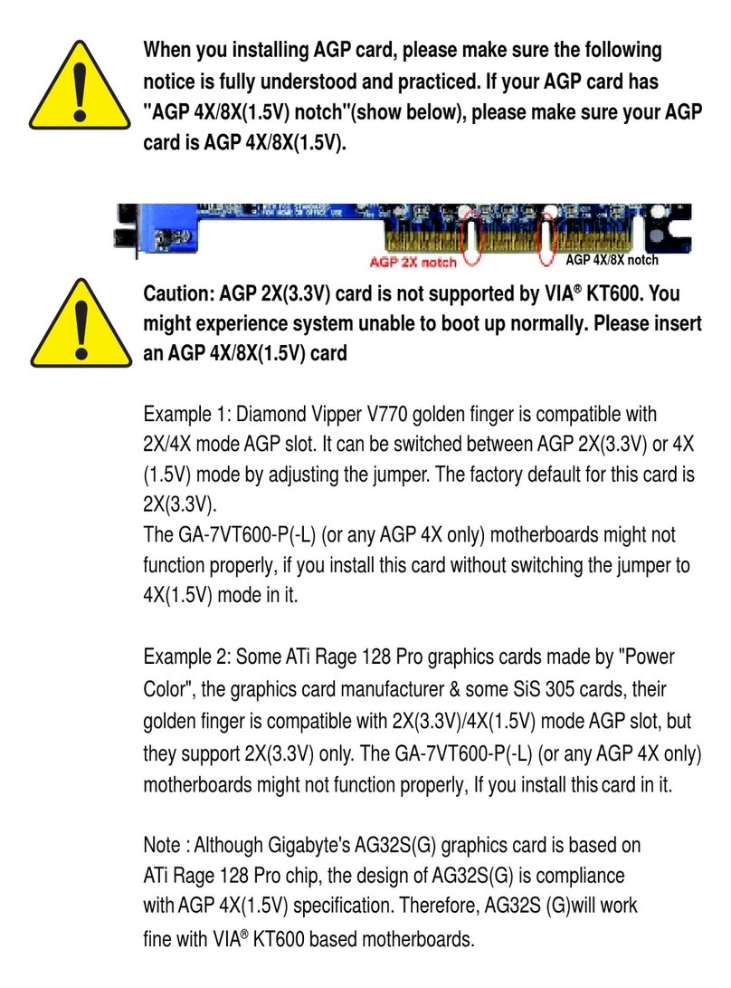 Gigabyte GA-7VT600-P User manual Gigabyte GA-7VT600-P User manual