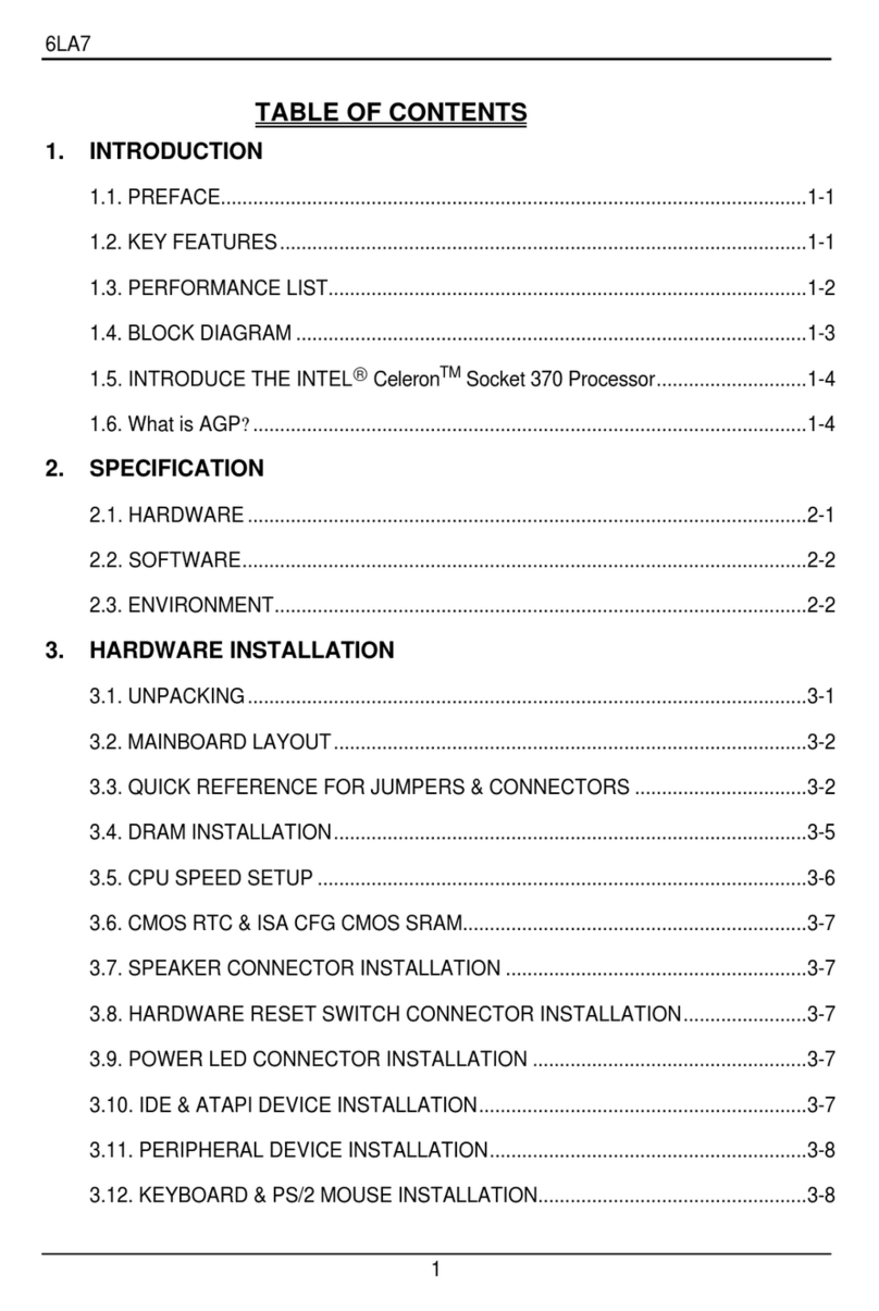 Gigabyte GA-6LA7 user manual