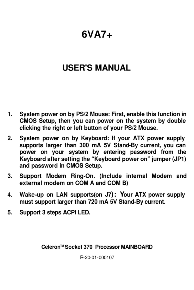 Gigabyte GA-6VA7+ user manual