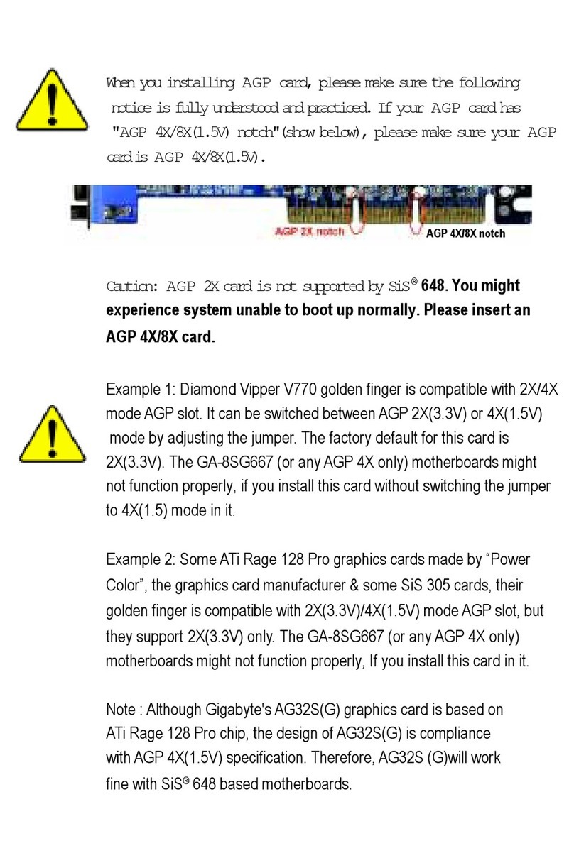 Gigabyte GA-8SG667 User manual