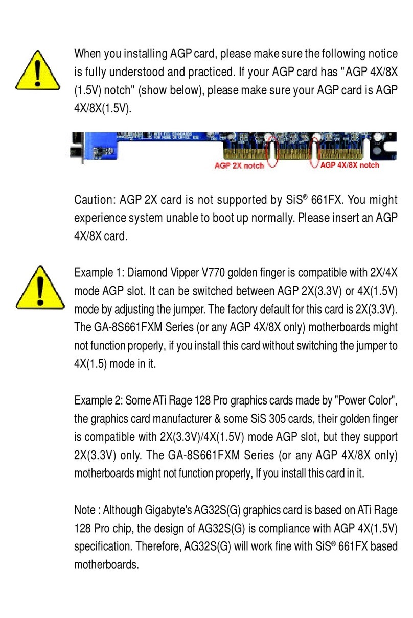 Gigabyte GA-8S661FXM user manual