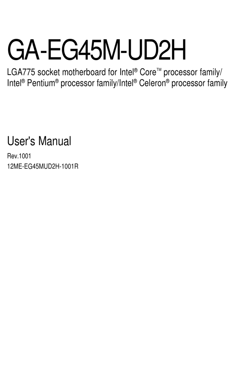 Gigabyte GA-EG45M-UD2H user manual