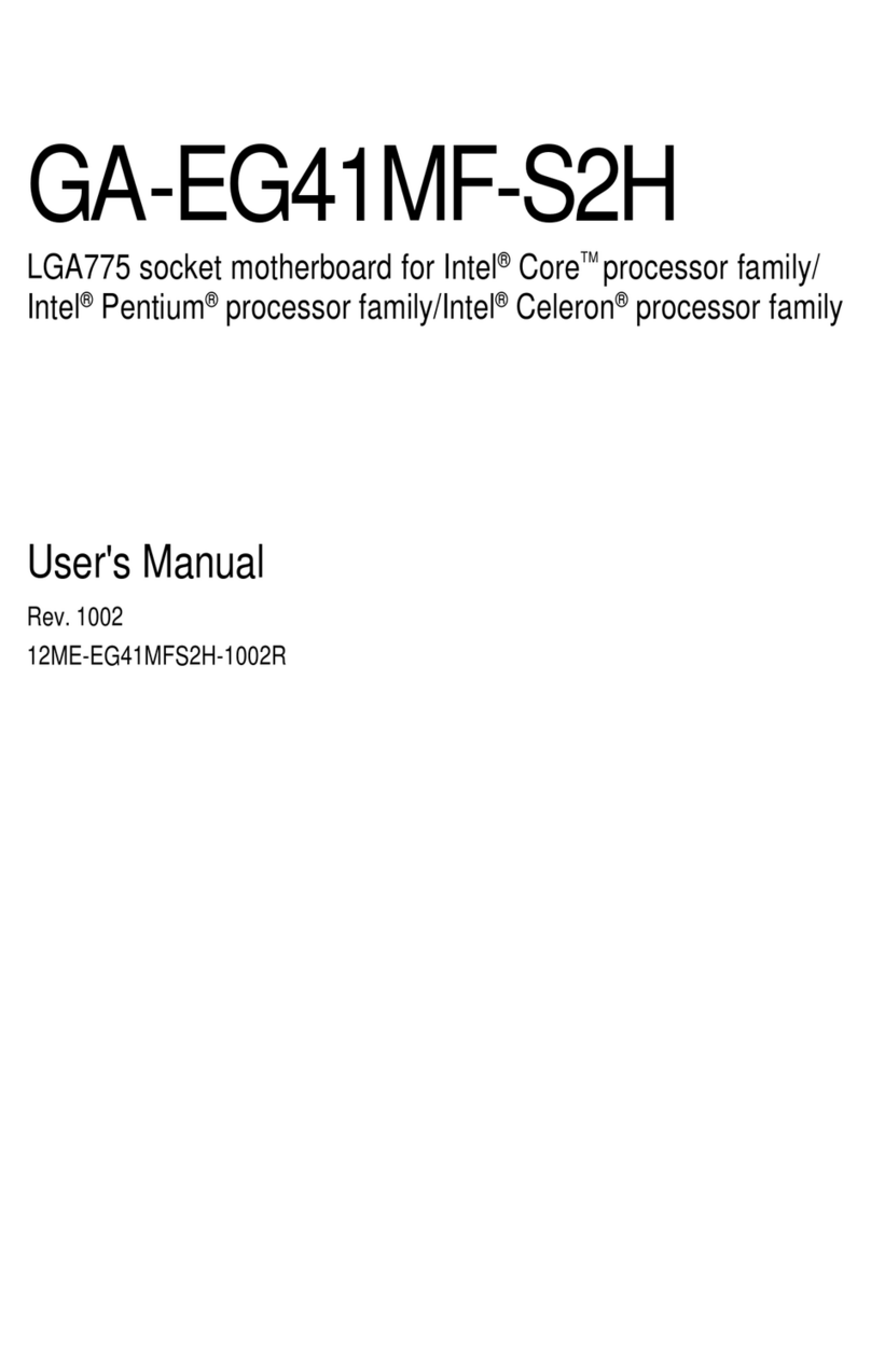 Gigabyte GA-EG41MF-S2H user manual