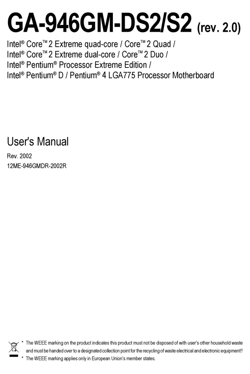 Gigabyte GA-946GM-DS2 User manual