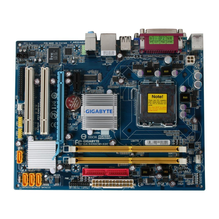 Gigabyte GA-945GCM-S2C user manual