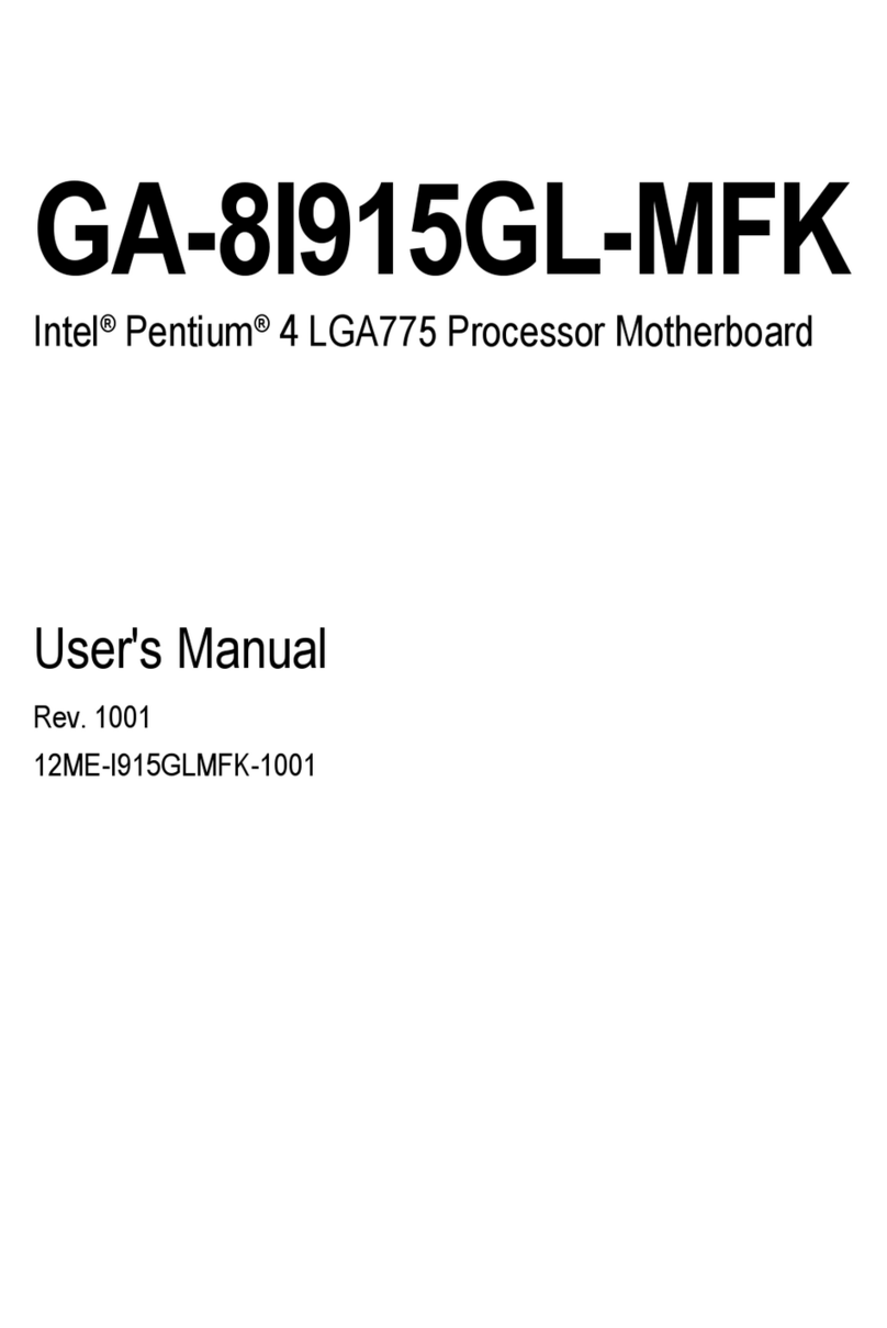 Gigabyte GA-8I915GL-MFK user manual