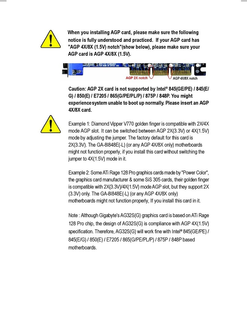 Gigabyte GA-8I848E-L user manual