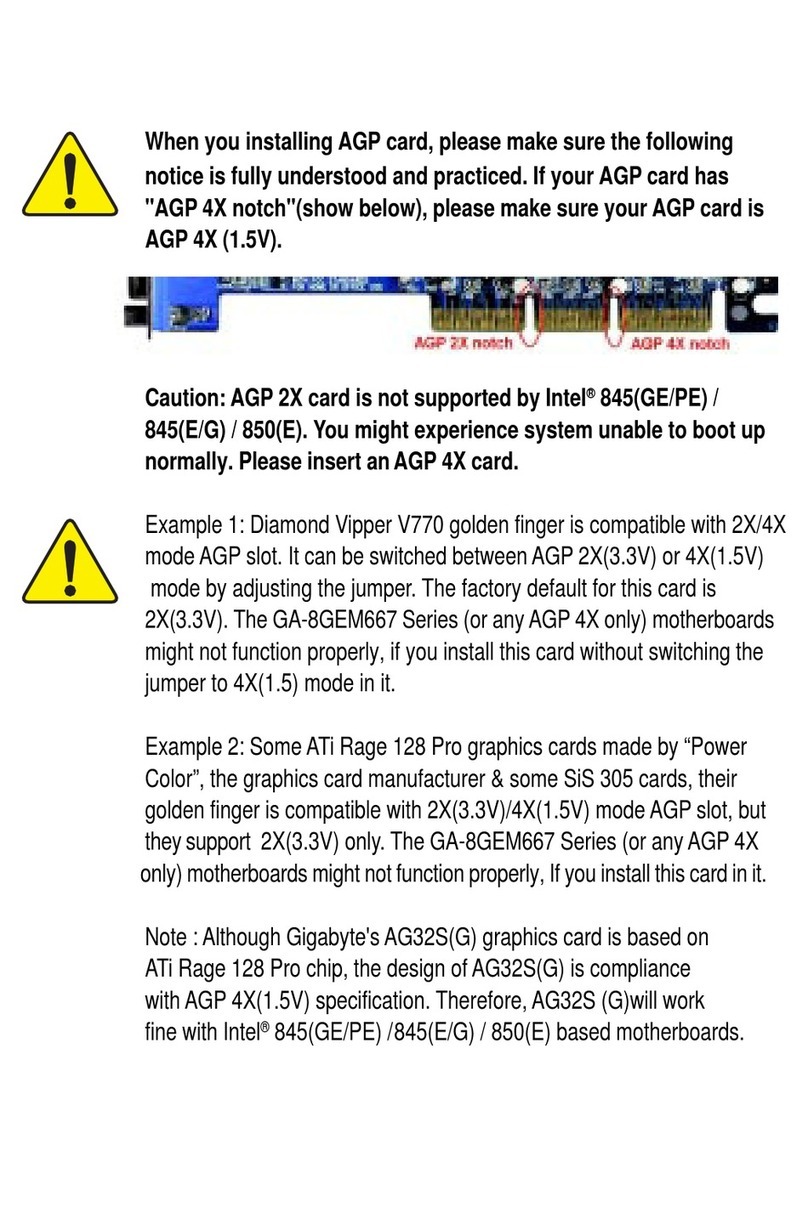 Gigabyte GA-8GEM667 Series user manual