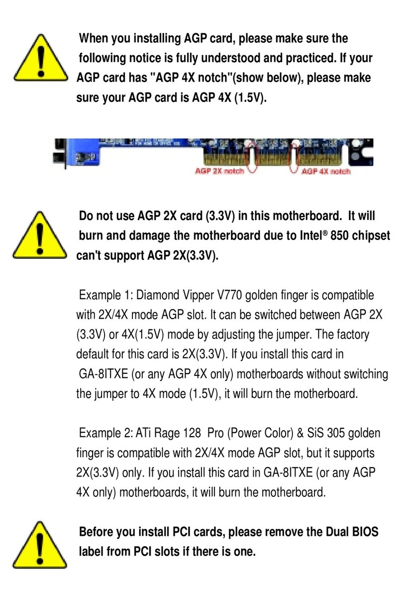 Gigabyte GA-8ITXE user manual