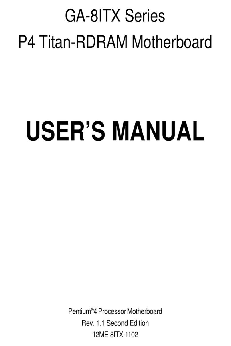 Gigabyte GA-8ITX user manual