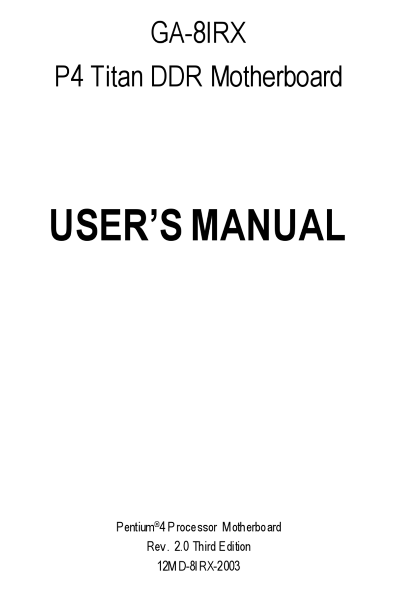 Gigabyte GA-8IRX user manual