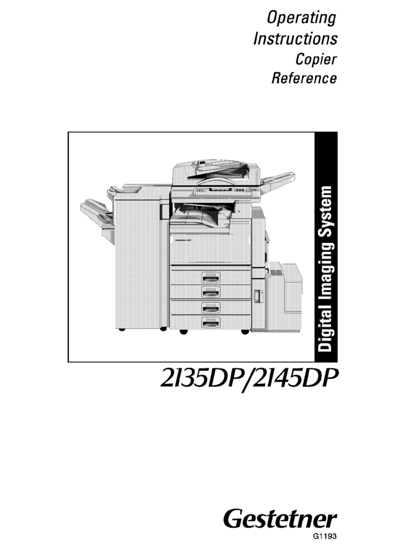 Gestetner 2135DP User manual