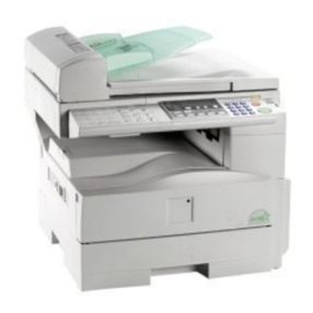 Gestetner 1302 Facsimile Reference