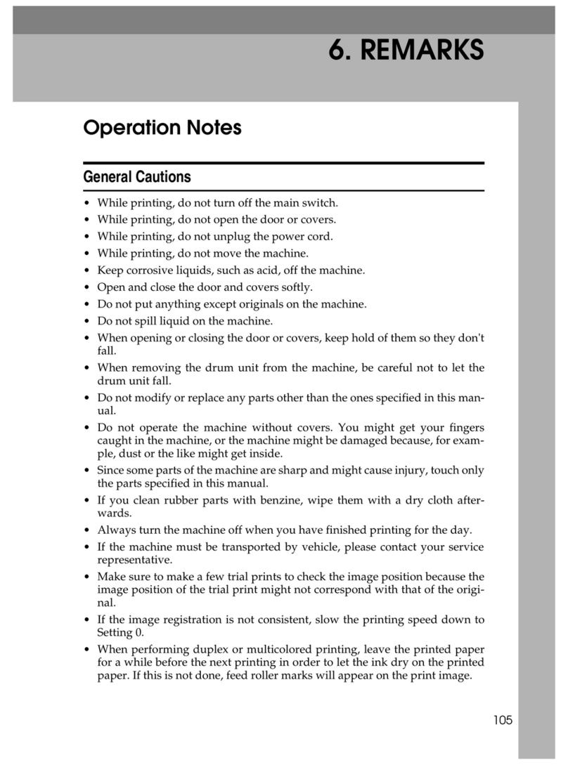 Gestetner 5308L User manual
